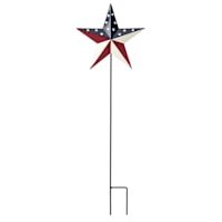 Metal Star Yard Stake, 24"