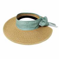 Honeybloom Garden Hat with Green Ribbon