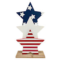 Patriotic Stars Decor, 26.5"