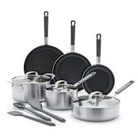 Bobby Flay 12-Piece 3-Ply Cookware Set