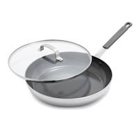 Bobby Flay 3-Ply Covered Frypan