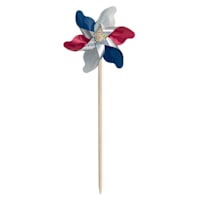 Patriotic Iridescent Pinwheel, 19"