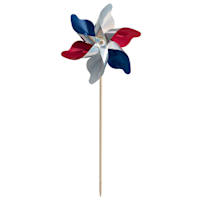 Patriotic Iridescent Pinwheel, 41"