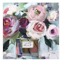 Floral with Vase Canvas Wall Art, 24"
