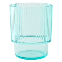 Oh Joy! Blue Double Old Fashioned Glass, 14oz