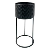 MEDIUM PLANT STAND WOVEN PRINT