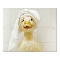 Ducky Bath Time Canvas Wall Art, 16x20