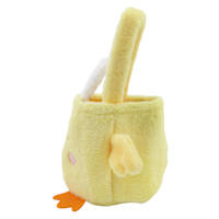 Yellow Chick Fabric Easter Basket