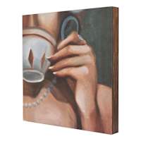 SCAD Tea Cup Wall Art, 12"