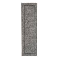 (E195) Crosby St. Santorini Border Outdoor Runner, 2x7