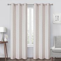 Oakdale Linen Light Filtering Grommet Single Curtain Panel, 84"
