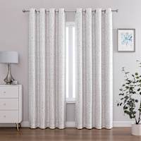 San Marco Linen Blackout Grommet Single Curtain Panel, 95"