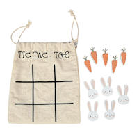 Carrots & Bunny Tic-Tac-Toe Game