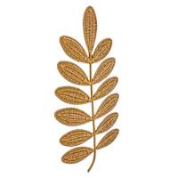Leaf Rattan Wall Decor, Large