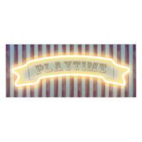 Playtime LED Canvas Wall Art, 20x8