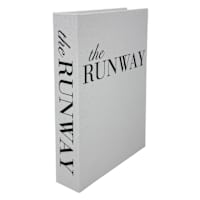 The Runway Decorative Book Box, 8x11