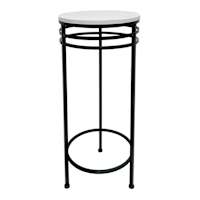 Marble Top Plant Stand, Large