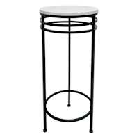 Marble Top Plant Stand, Small