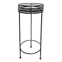 Round Leaf Plant Stand, Medium