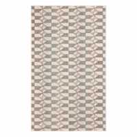 Freya Geometric Accent Rug, 27x45