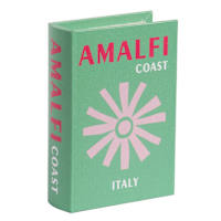 Small Light Green Amalfi Coast Book Box, 6.5x4.5x1.6