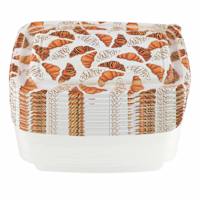 20PC CROISSANTS RECTANGLE FOOD STORAGE SET