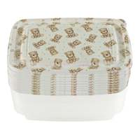 20PC TEDDY BEAR RECTANGLE FOOD STORAGE SET