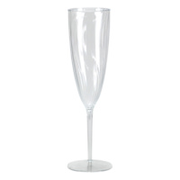 8-Count Clear Champagne Flute, 6oz