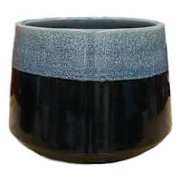 Mixed Reactive Glaze Outdoor Planter, Large