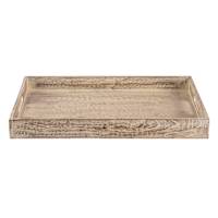 Grey Wood Tray, 19x14
