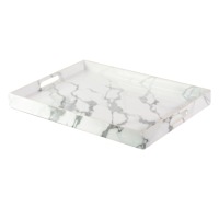 Marble Print Tray, 19x14
