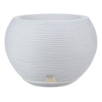 Florenca White Outdoor Planter, Small