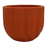 Terracotta Spello Ondulato Planter, 6"