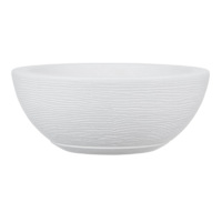 White Bowl Outdoor Planter, Small