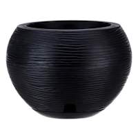 Florenca Black Outdoor Planter, Small