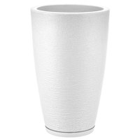 Amsterdam White Outdoor Planters, Medium