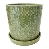 Indoor Green Bethel Planter, 5.7"