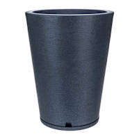 Dark Grey Genebra Outdoor Planter, Medium