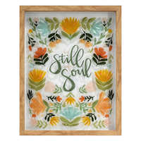 Glass Framed Still Soul Print Wall Art, 11x14