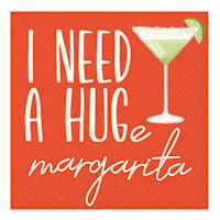 20-Pack 3-Ply I Need A Huge Margarita Cocktail Napkins