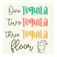 20-Pack 3-Ply Tequila Cocktail Napkins