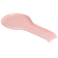 Pink Halo Dots Spoon Rest, 9.6"