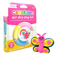 Creatibles D.I.Y. Air-Dry Clay Kit: Rainbow BFFs