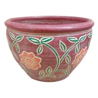 Thai Summer Flower Outdoor Planter, Large
