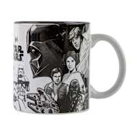 Star Wars Collage Jaba & Boba Ceramic Mug, 20oz