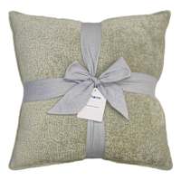 2-Pack Pear Green Textured Chenille Throw Pillows, 18"
