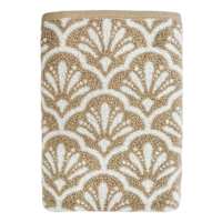 Providence Luxury Sesame Jacquard Bath Towel, 33x56