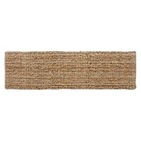 (B181) Honeybloom Boucle Jute Runner, 2x7