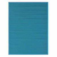 Teal Textilene Outdoor Area Rug, 5x7