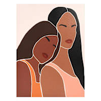 Best Friends Canvas Wall Art, 12x16